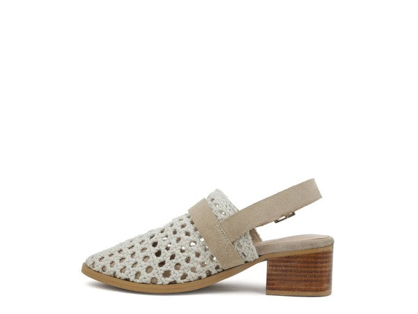 ROSALIE BLUSH BLOCK HEELED SANDAL - Tigbul's Variety Fashion Shop
