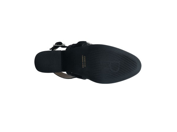 ROSALIE BLUSH BLOCK HEELED SANDAL - Tigbul's Variety Fashion Shop