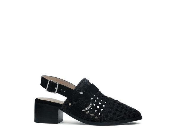 ROSALIE BLUSH BLOCK HEELED SANDAL - Tigbul's Variety Fashion Shop
