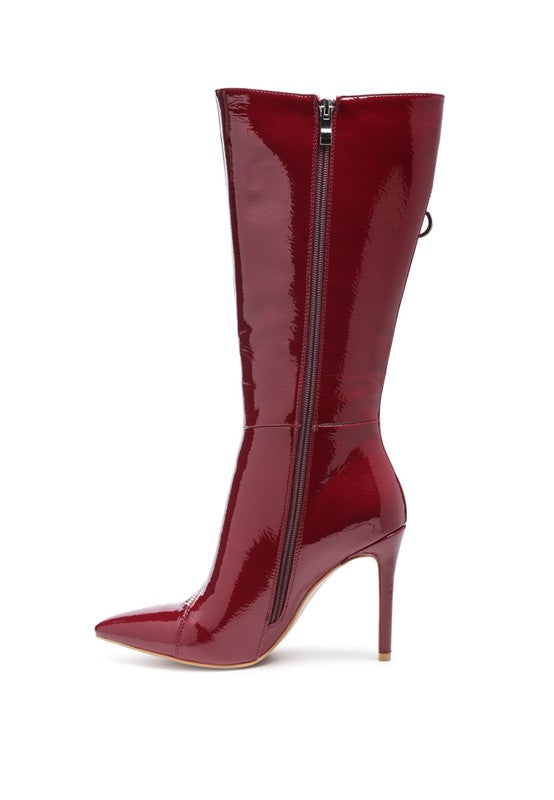 TSAROH ZIP AROUND CALF BOOT - Tigbul's Variety Fashion Shop