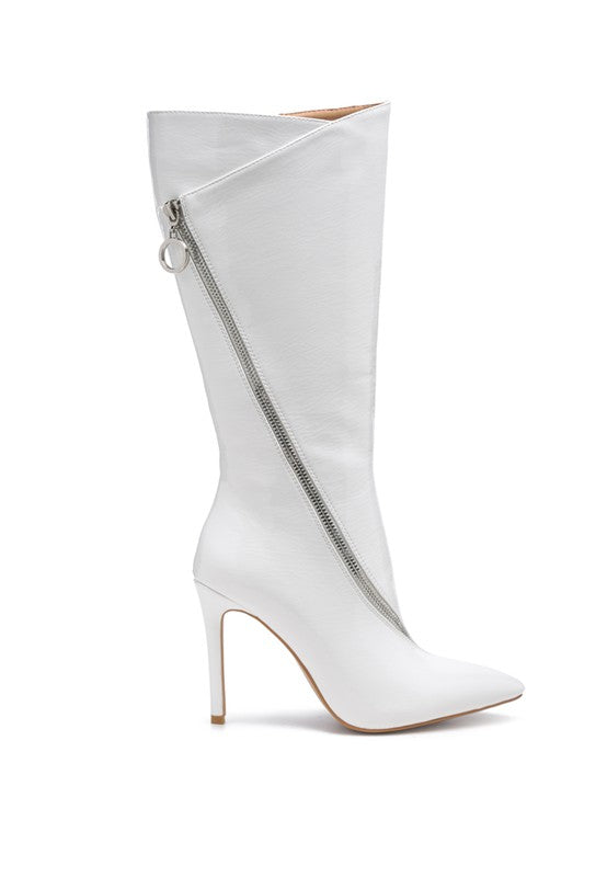 TSAROH ZIP AROUND CALF BOOT - Tigbul's Variety Fashion Shop