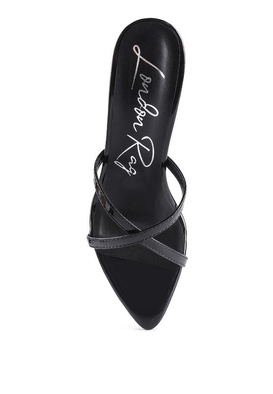 SPELLBOUND HIGH HEELED POINTED TOE SANDAL - Tigbul's Variety Fashion Shop