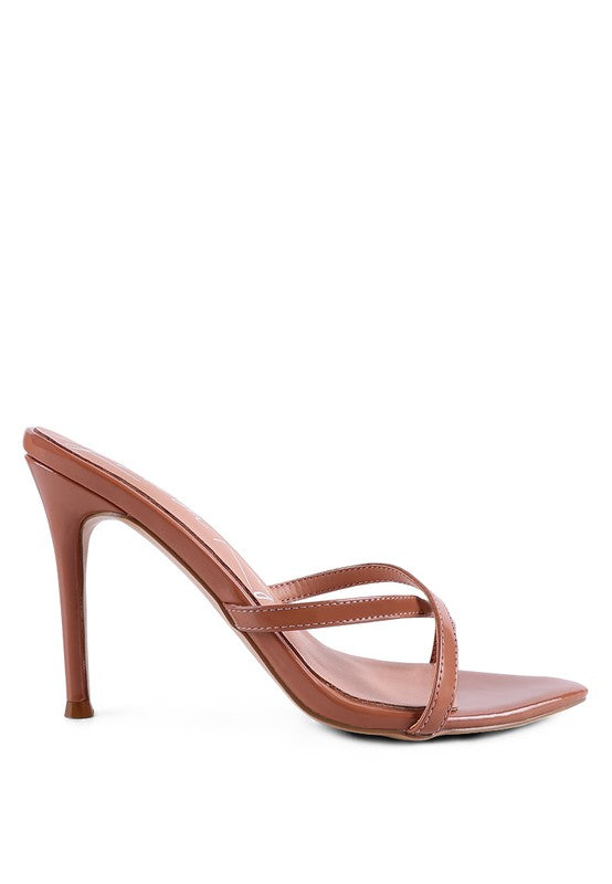 SPELLBOUND HIGH HEELED POINTED TOE SANDAL - Tigbul's Variety Fashion Shop