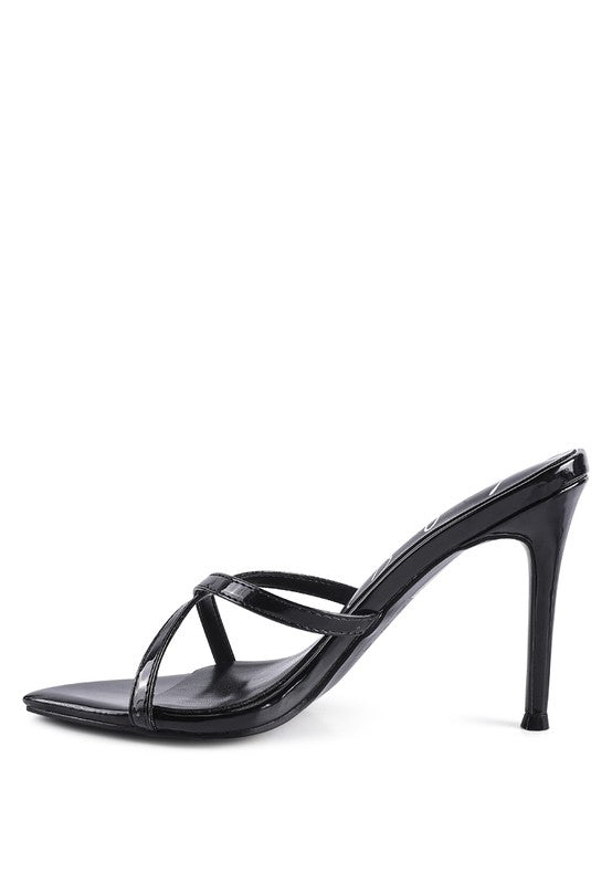 SPELLBOUND HIGH HEELED POINTED TOE SANDAL - Tigbul's Variety Fashion Shop