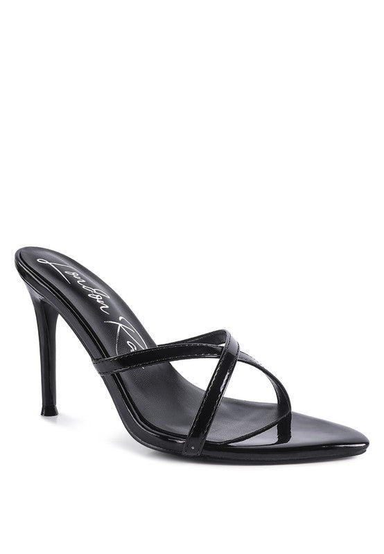 SPELLBOUND HIGH HEELED POINTED TOE SANDAL - Tigbul's Variety Fashion Shop