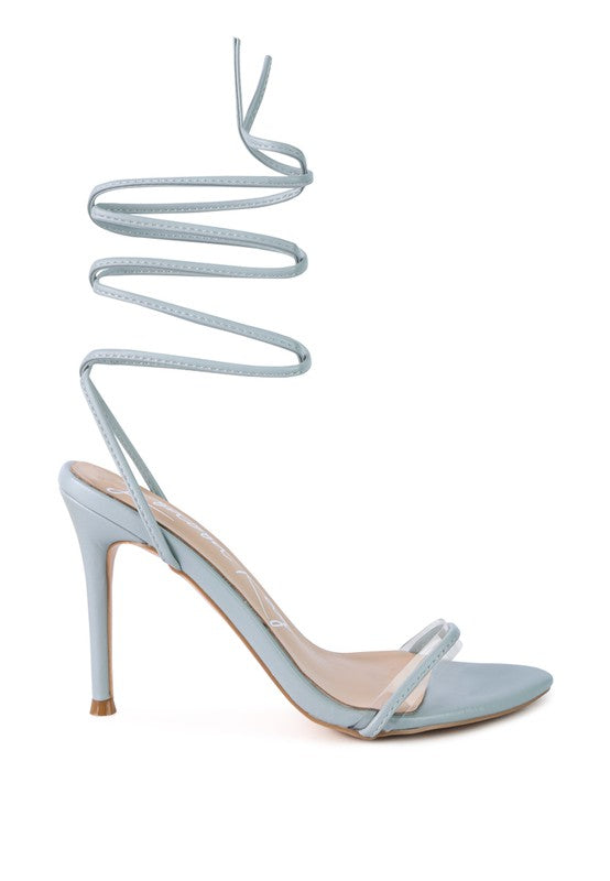 SPHYNX HIGH HEEL LACE UP SANDALS - Tigbul's Variety Fashion Shop