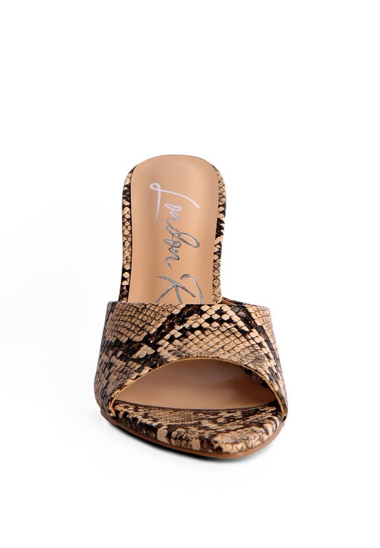 YULE BALL PATENT PU HIGH HEEL SANDALS - Tigbul's Variety Fashion Shop