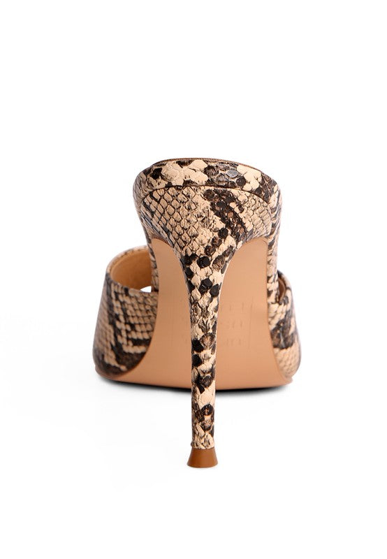 YULE BALL PATENT PU HIGH HEEL SANDALS - Tigbul's Variety Fashion Shop