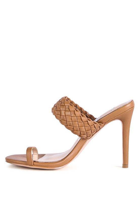 HIGH PERKS WOVEN STRAP TOE RING SANDALS - Tigbul's Variety Fashion Shop