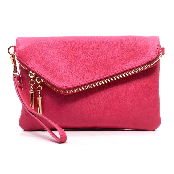 Fashion Envelope Foldover Clutch - Tigbul's Variety Fashion Shop