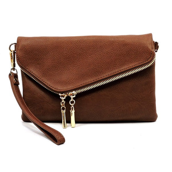 Fashion Envelope Foldover Clutch - Tigbul's Variety Fashion Shop