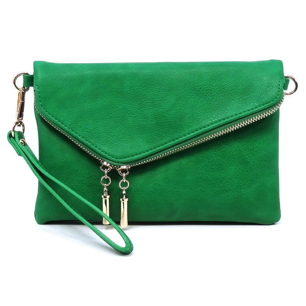Fashion Envelope Foldover Clutch - Tigbul's Variety Fashion Shop