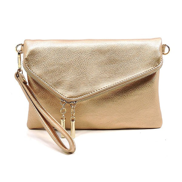 Fashion Envelope Foldover Clutch - Tigbul's Variety Fashion Shop