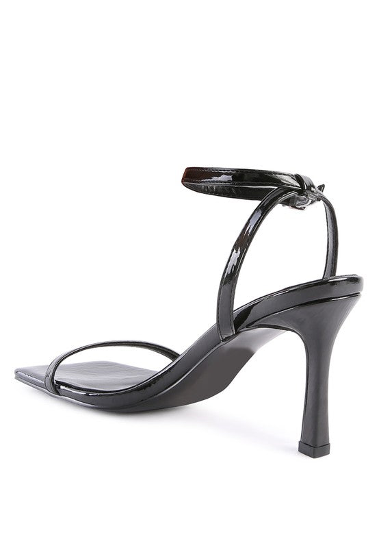 FANTASY SPOOL MID HEEL SANDAL - Tigbul's Variety Fashion Shop