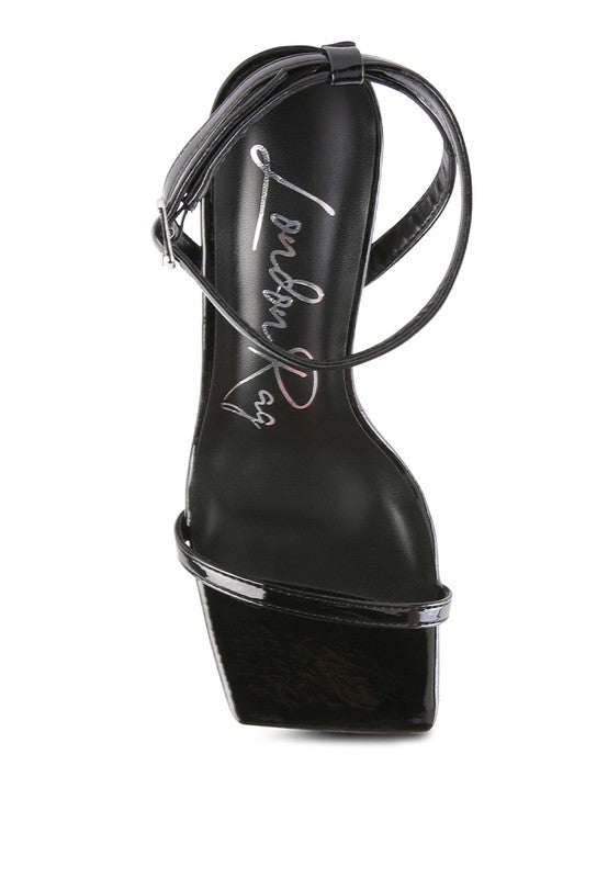 FANTASY SPOOL MID HEEL SANDAL - Tigbul's Variety Fashion Shop