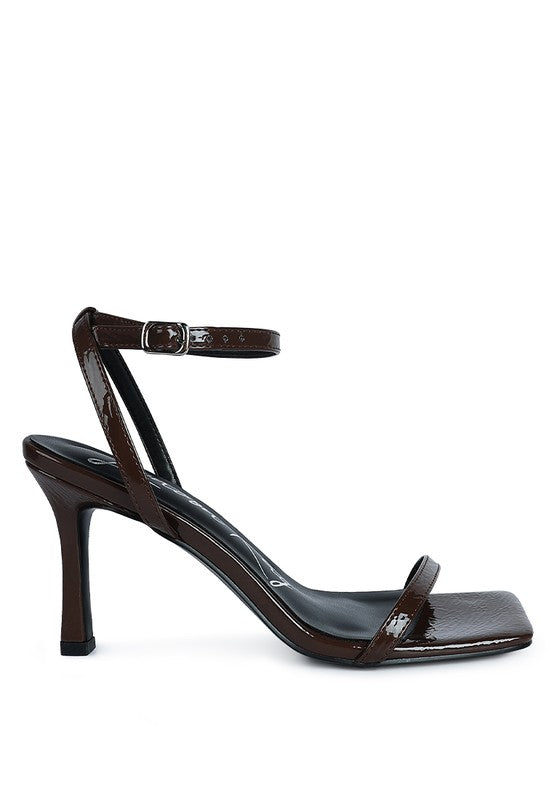 FANTASY SPOOL MID HEEL SANDAL - Tigbul's Variety Fashion Shop