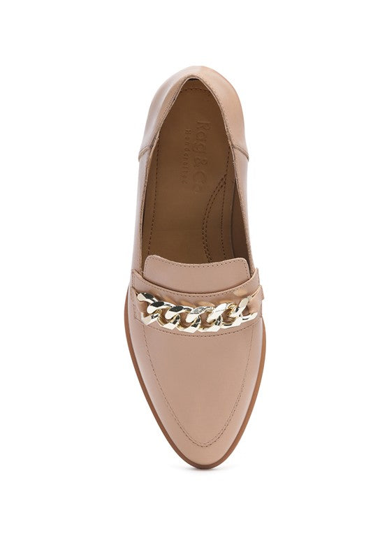 POLA Leather Horsebit Loafers - Tigbul's Variety Fashion Shop