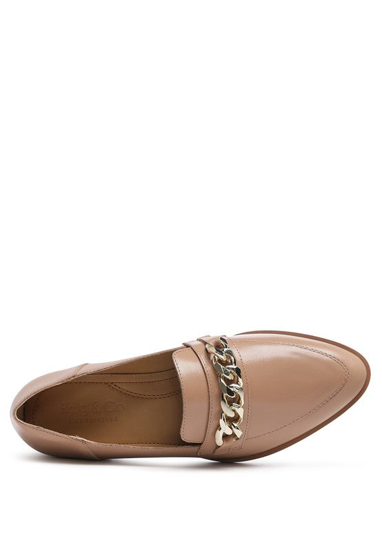 POLA Leather Horsebit Loafers - Tigbul's Variety Fashion Shop