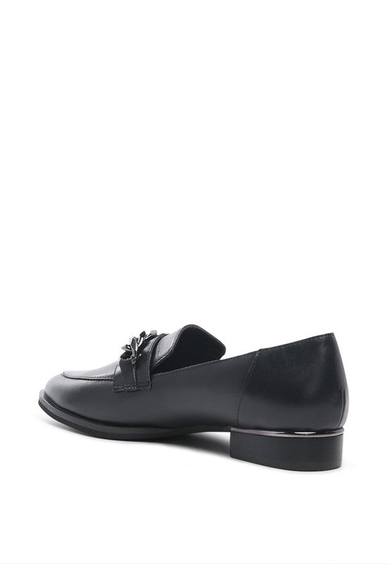 POLA Leather Horsebit Loafers - Tigbul's Variety Fashion Shop
