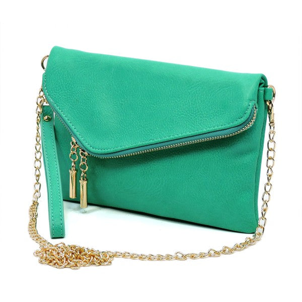 Fashion Envelope Foldover Clutch - Tigbul's Variety Fashion Shop