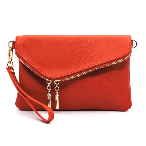 Fashion Envelope Foldover Clutch - Tigbul's Variety Fashion Shop