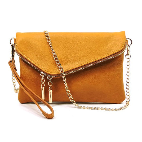 Fashion Envelope Foldover Clutch - Tigbul's Variety Fashion Shop