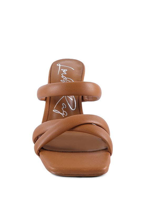 CLOUD NINE HIGH HEELED SANDALS - Tigbul's Variety Fashion Shop
