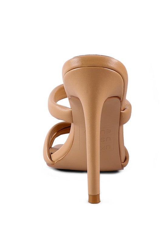 CLOUD NINE HIGH HEELED SANDALS - Tigbul's Variety Fashion Shop