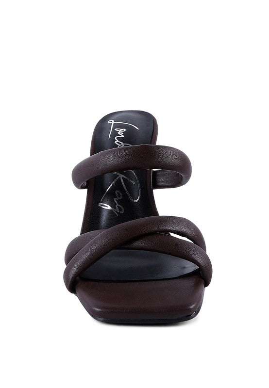CLOUD NINE HIGH HEELED SANDALS - Tigbul's Variety Fashion Shop