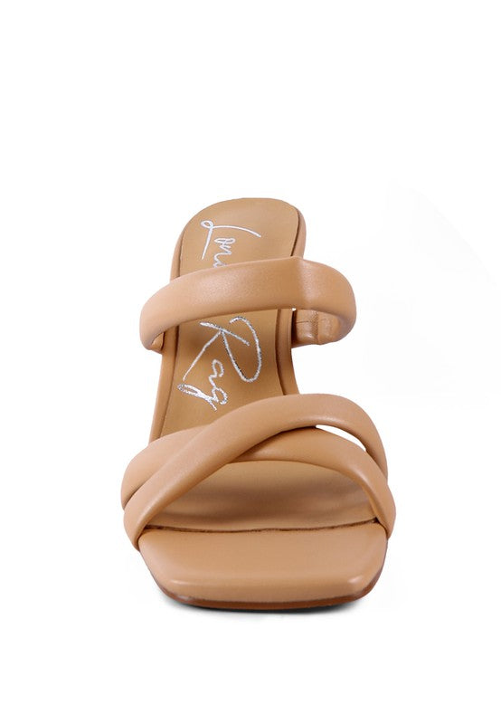 CLOUD NINE HIGH HEELED SANDALS - Tigbul's Variety Fashion Shop