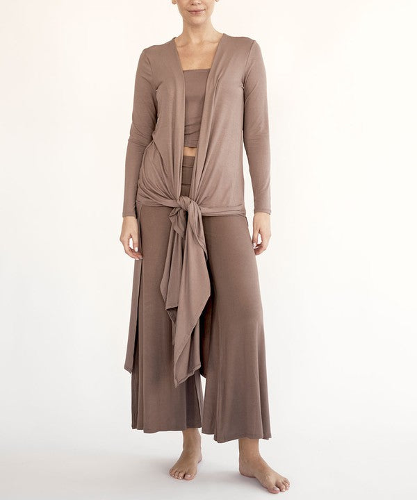 BAMBOO MAXI LONG CARDIGAN - Tigbul's Variety Fashion Shop