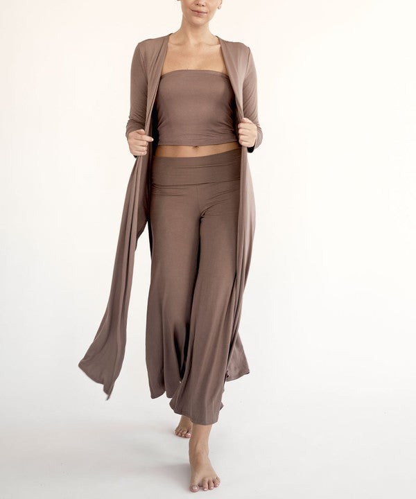 BAMBOO MAXI LONG CARDIGAN - Tigbul's Variety Fashion Shop