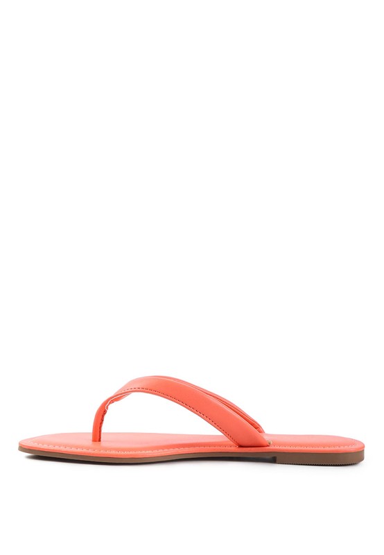 RERA SQUARE TOE THONG FLATS - Tigbul's Variety Fashion Shop