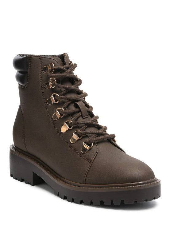 SHIRLY SOFT LEATHER LACE-UP BOOTS - Tigbul's Variety Fashion Shop