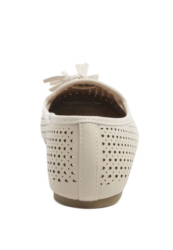 FEET NEST PERFORATED MICROFIBER LOAFER - Tigbul's Variety Fashion Shop