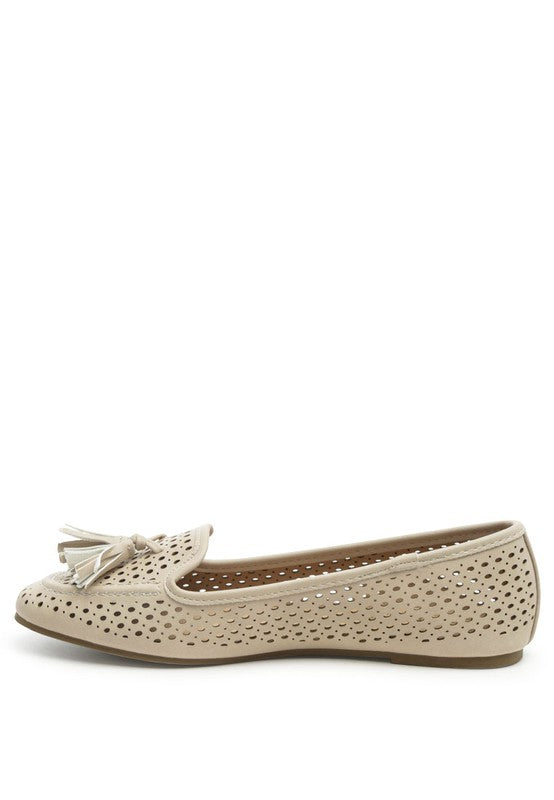 FEET NEST PERFORATED MICROFIBER LOAFER - Tigbul's Variety Fashion Shop
