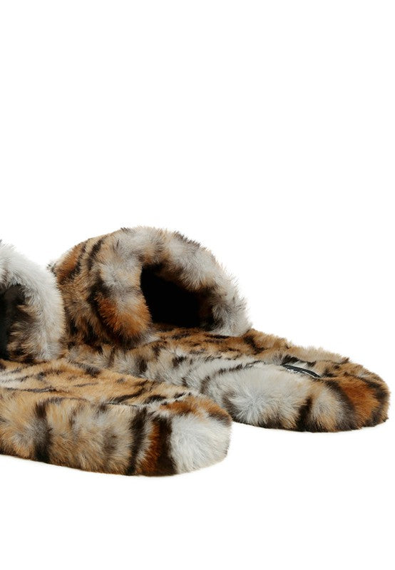 Soft Animal Print Slippers - Tigbul's Variety Fashion Shop