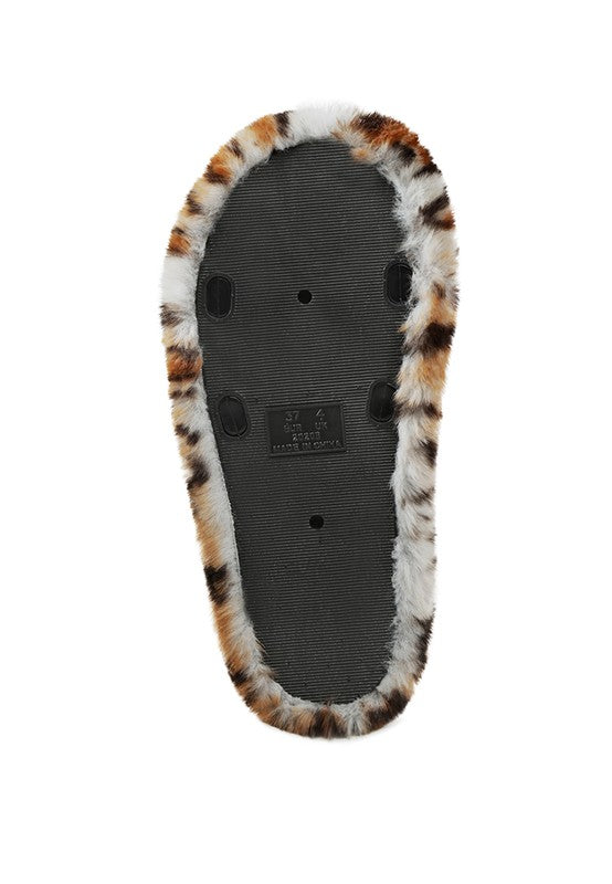 Soft Animal Print Slippers - Tigbul's Variety Fashion Shop