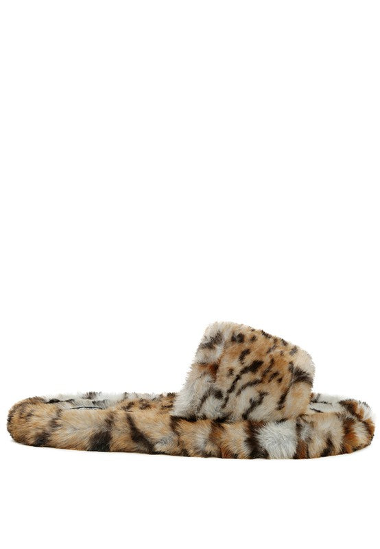 Soft Animal Print Slippers - Tigbul's Variety Fashion Shop