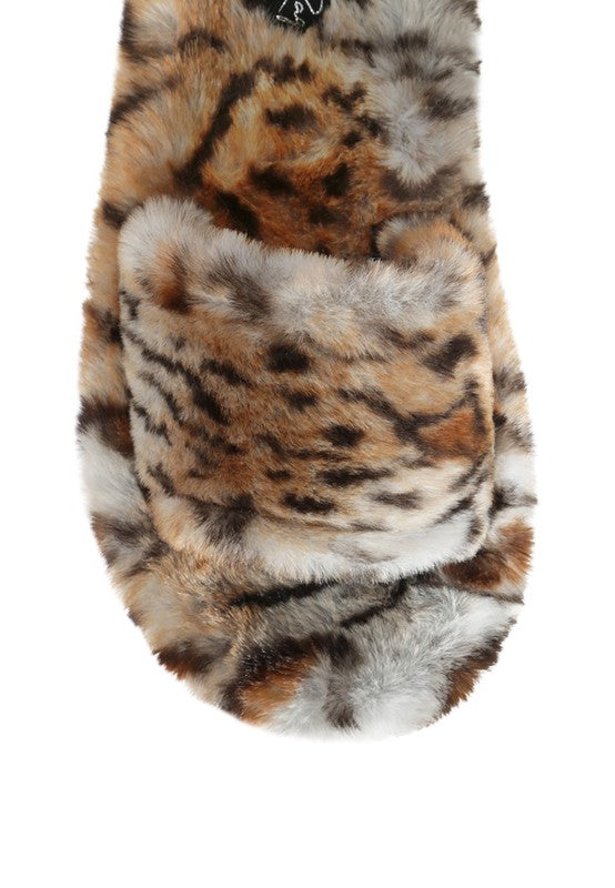 Soft Animal Print Slippers - Tigbul's Variety Fashion Shop