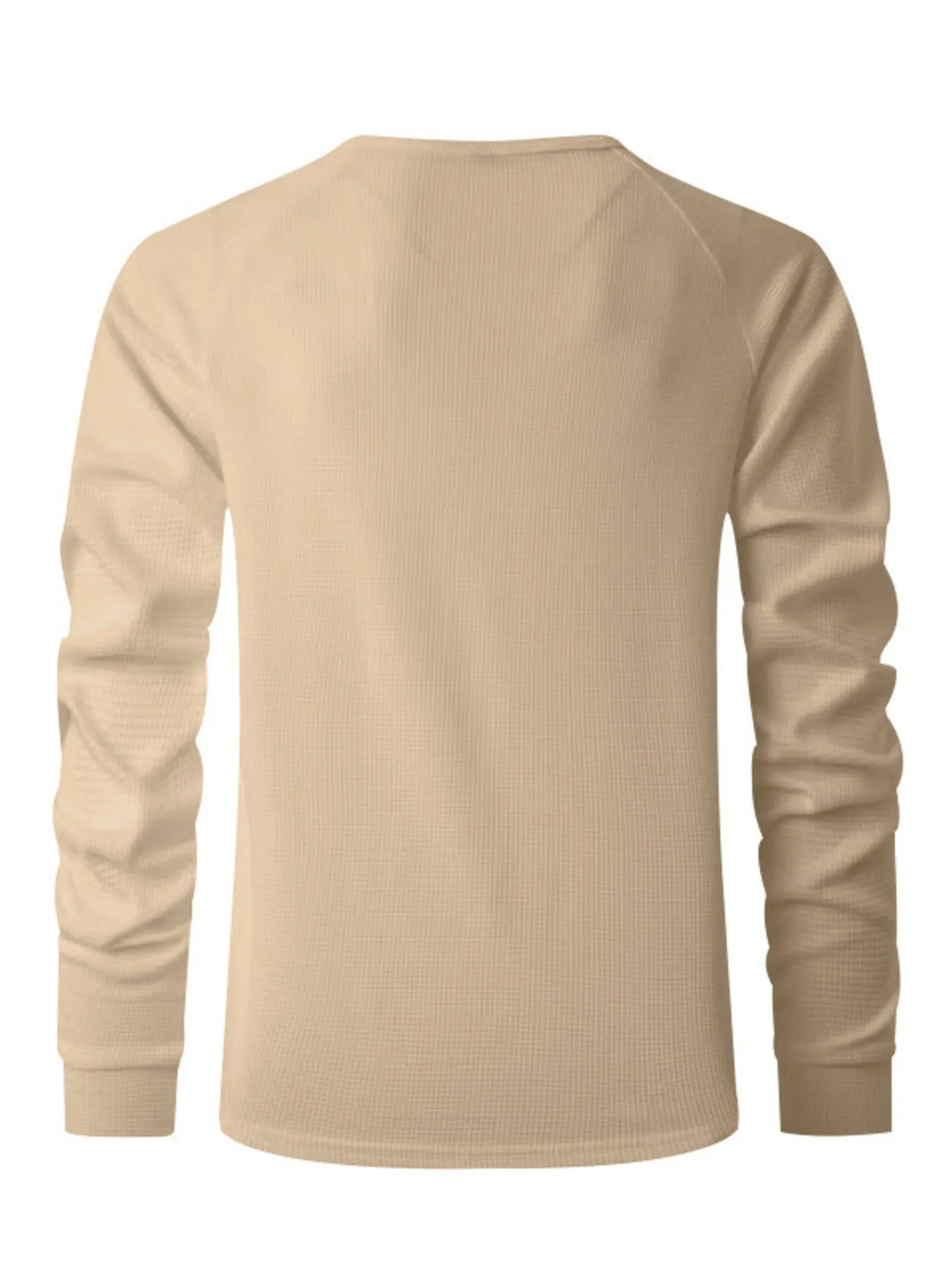 Men's Full Size Button Detail Long Sleeve T-Shirt Plus Size - Tigbul's Variety Fashion Shop
