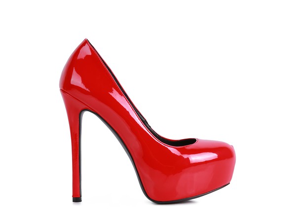 PISMIS Patent PU High Heeled Stiletto Sandal - Tigbul's Variety Fashion Shop