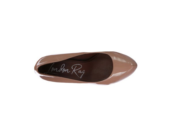 PISMIS Patent PU High Heeled Stiletto Sandal - Tigbul's Variety Fashion Shop