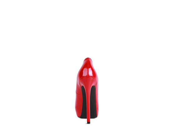 PISMIS Patent PU High Heeled Stiletto Sandal - Tigbul's Variety Fashion Shop