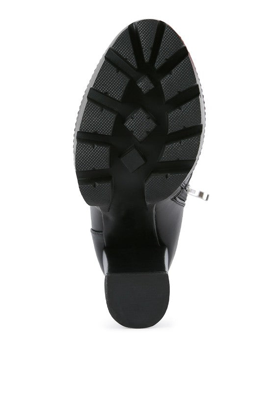 Size US 5 Burgundy Magnolia Boot - Tigbul's Variety Fashion Shop