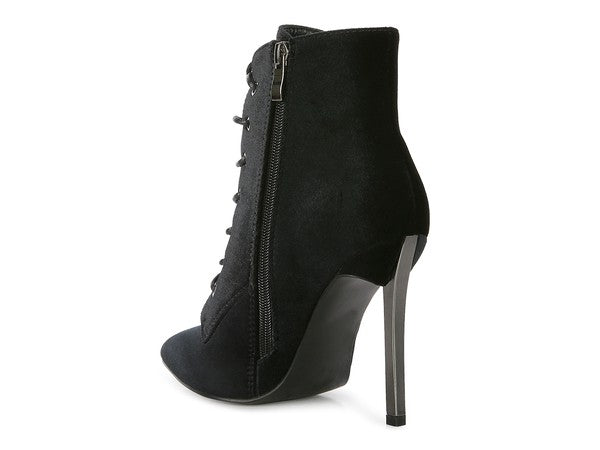 BORNSTA Velvet High Heeled Velvet Boots - Tigbul's Variety Fashion Shop