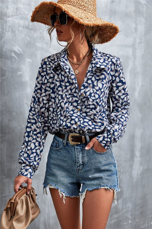 Women's Long Sleeve Blouse - Tigbul's Variety Fashion Shop