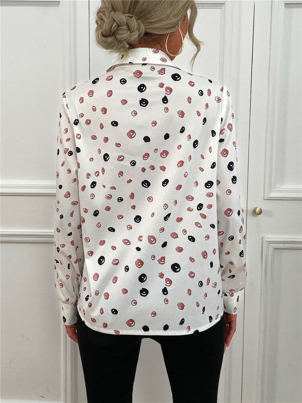 Women's Long Sleeve Blouse - Tigbul's Variety Fashion Shop