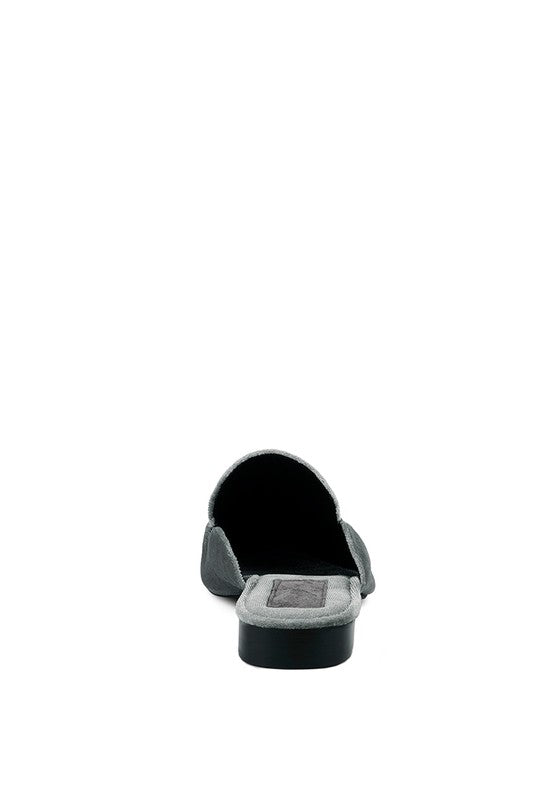 BATISTE Velvet Handcrafted Mules - Tigbul's Variety Fashion Shop