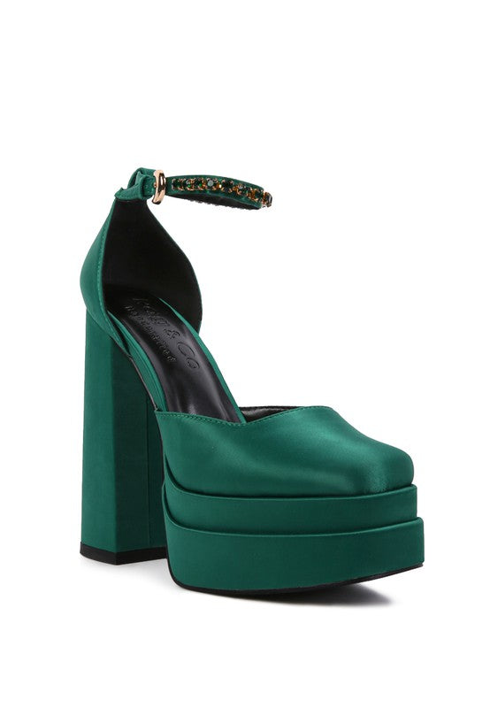 Martini Sky High Platform Sandals - Tigbul's Variety Fashion Shop